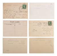 [NATIVE AMERICANS]. A group of 22 real photo postcards with Native American subjects, including: