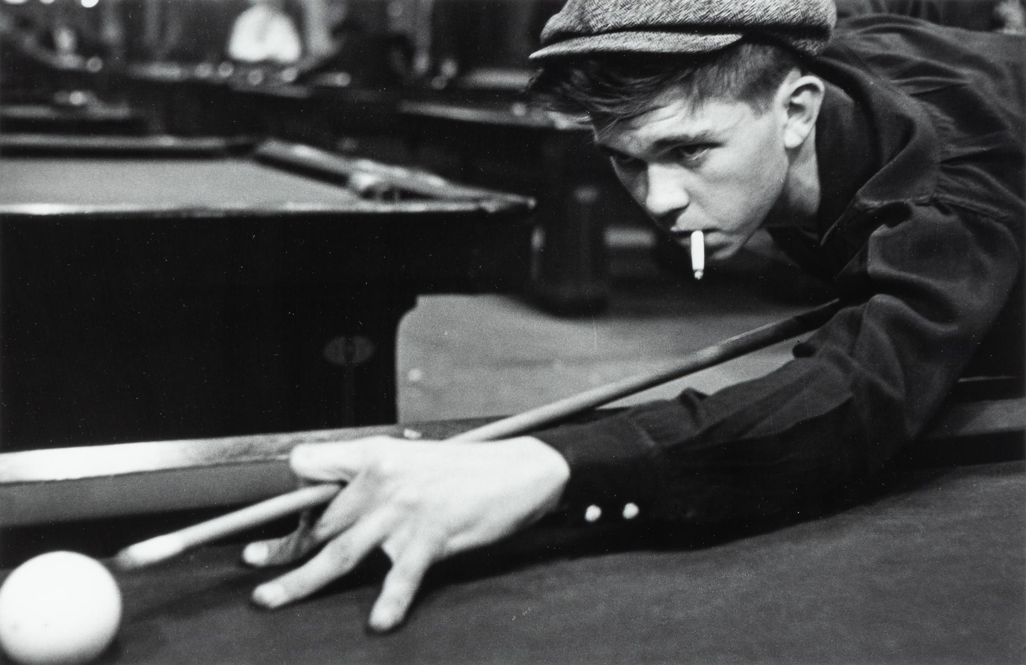 Art Shay (1922-2018) West Side Pool Player, 1950