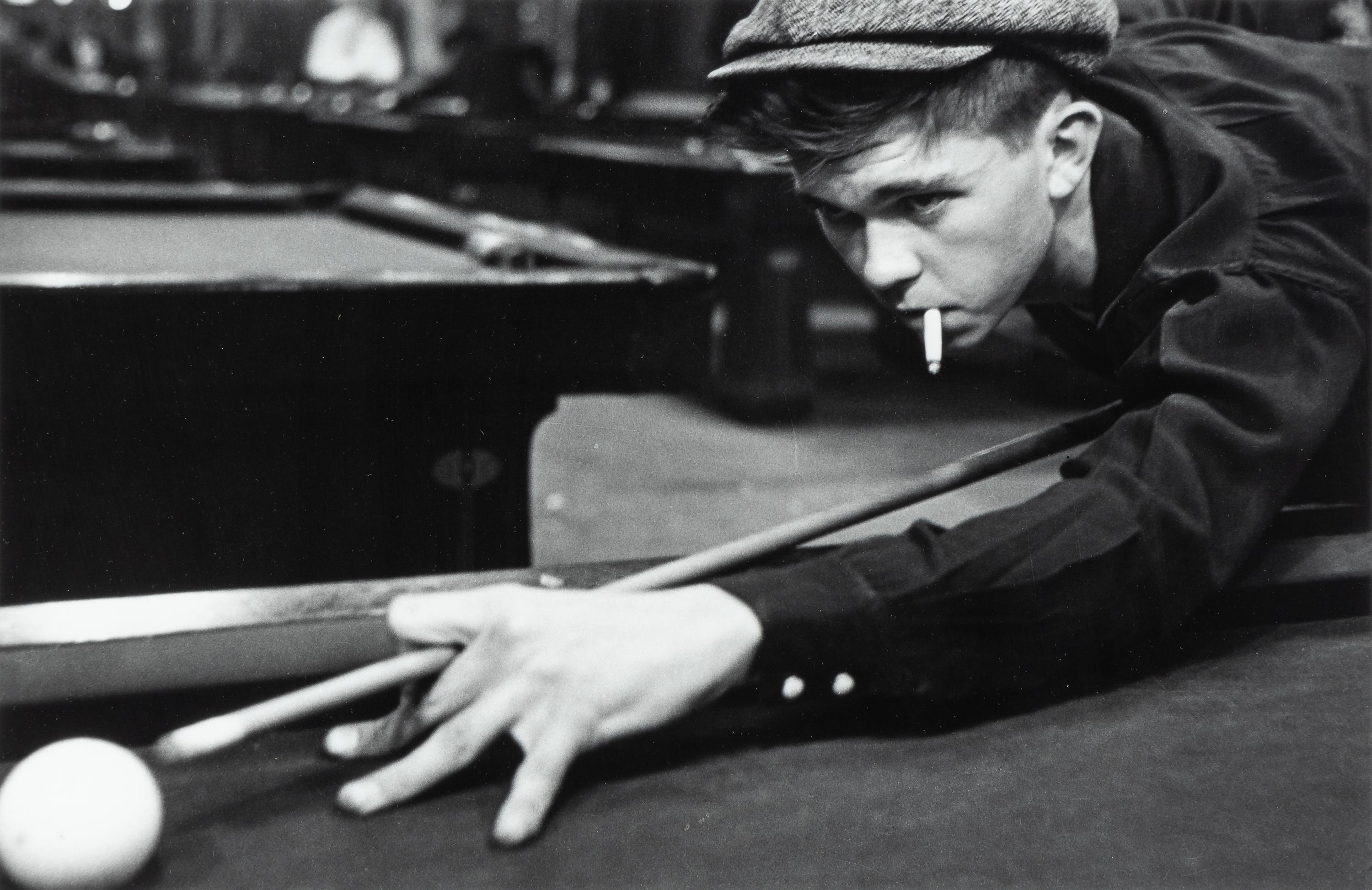 Art Shay (1922-2018) West Side Pool Player, 1950