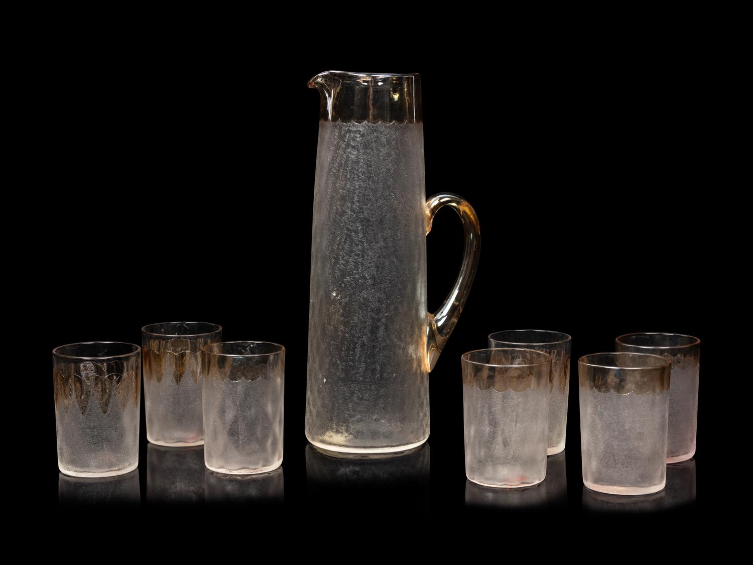 A New England Glass Company Drink Service