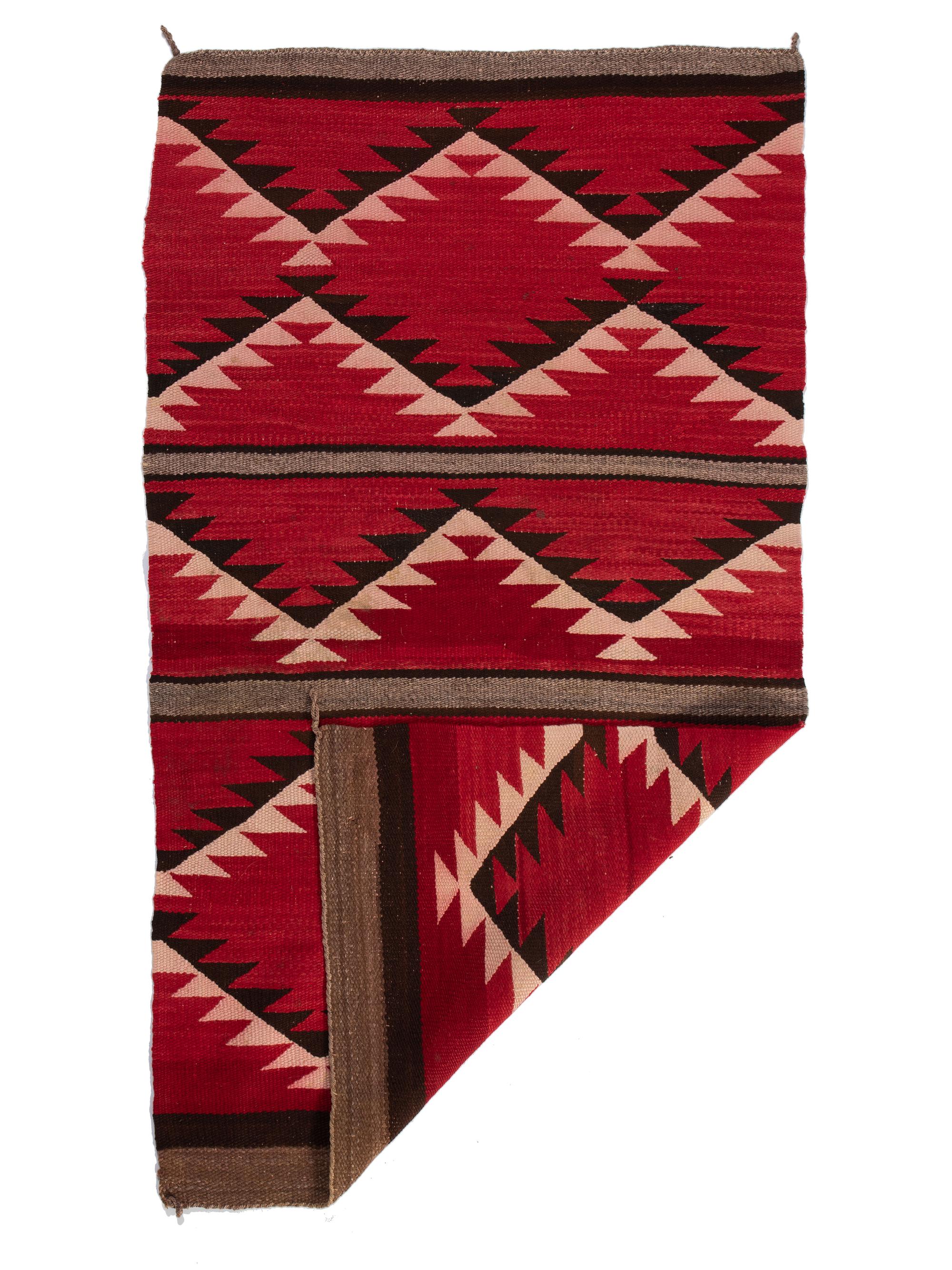 Navajo Double Saddle Blanket / Rug