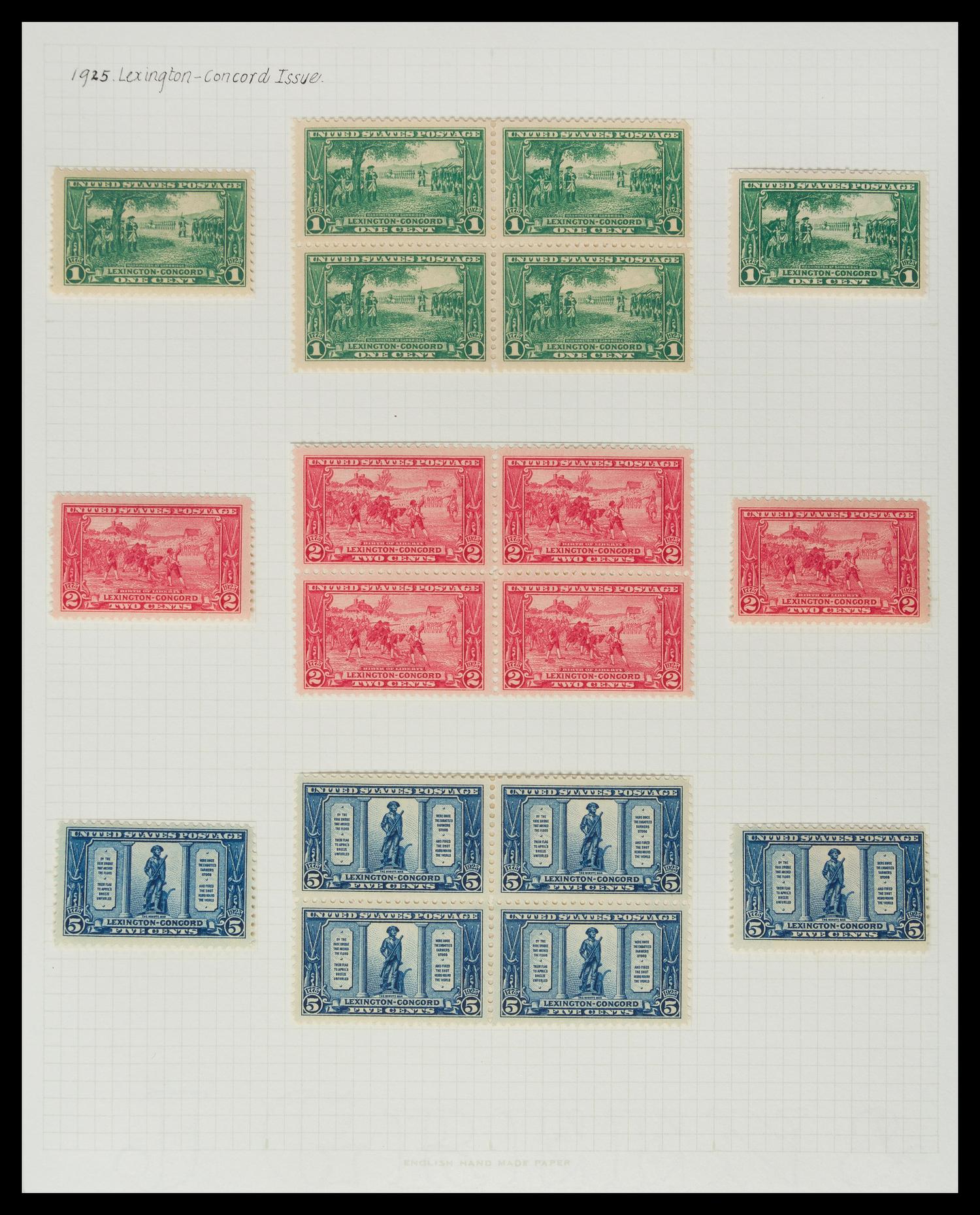 A Collection of United States Commemorative Stamps — 1904-1932