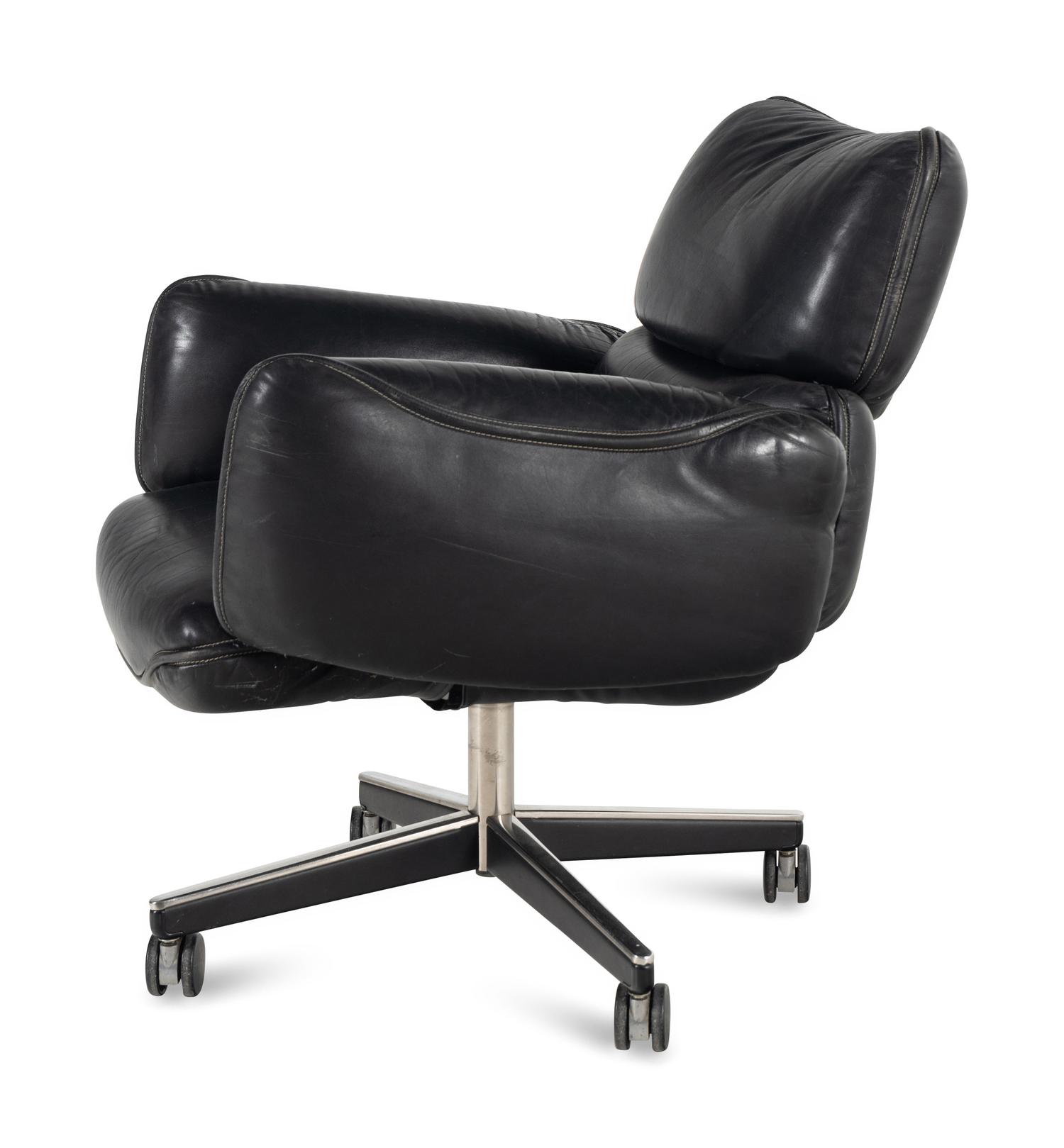 Executive Swivel Chair, c. 1974 Knoll International, USA
