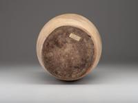 A Cobalt Script Decorated Six-Gallon Stoneware Jar