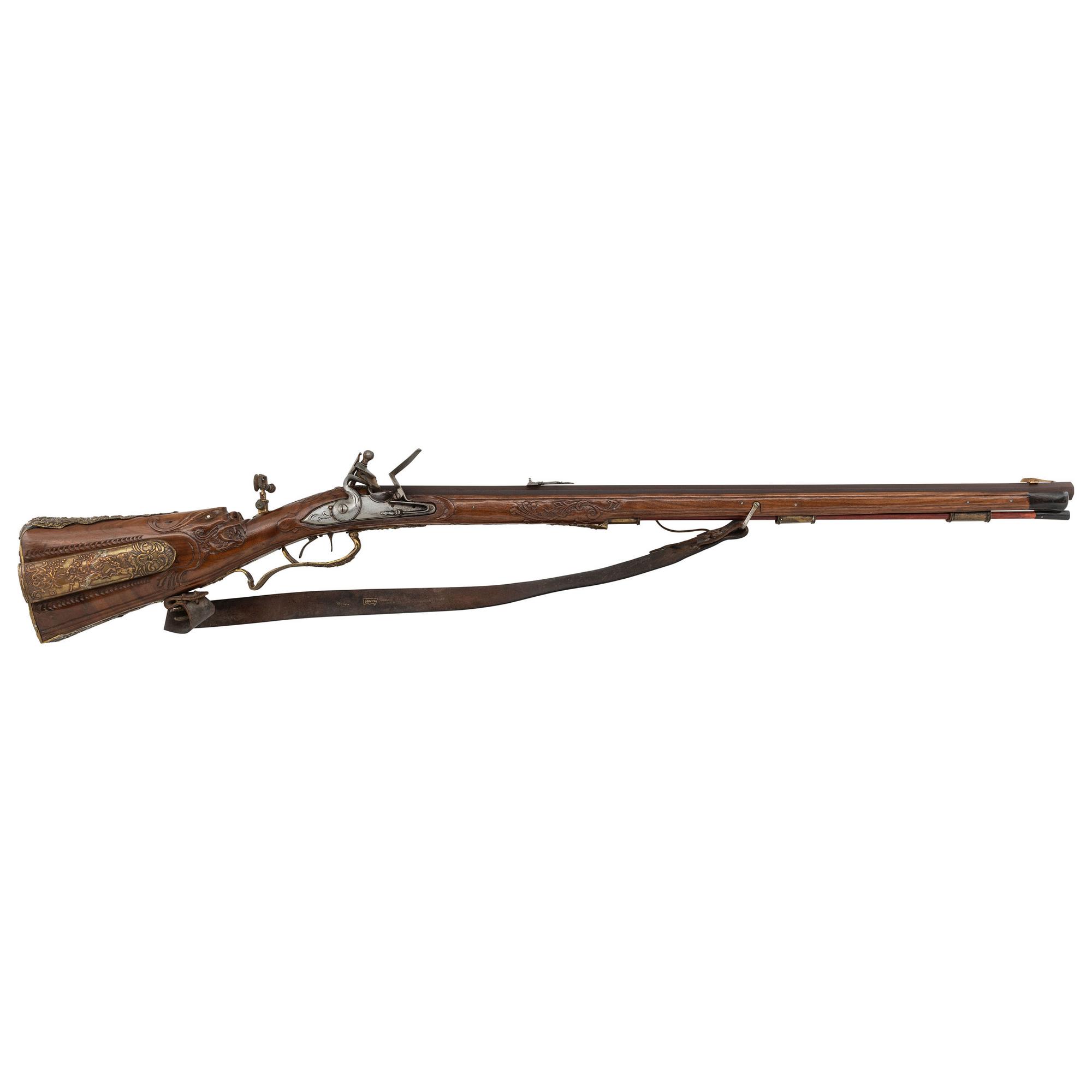 Contemporary Poltz-Carlsbad Style Flintlock Jaeger Rifle