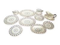 A Coalport Porcelain Dinner Service