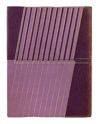 [BINDINGS]. [LÉOTARD, GENEVIÈVE - BINDER]. A group of 2 works in fine Art Deco bindings by Léotard.