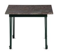 A Suite of Painted Metal Windsor Patio Furniture