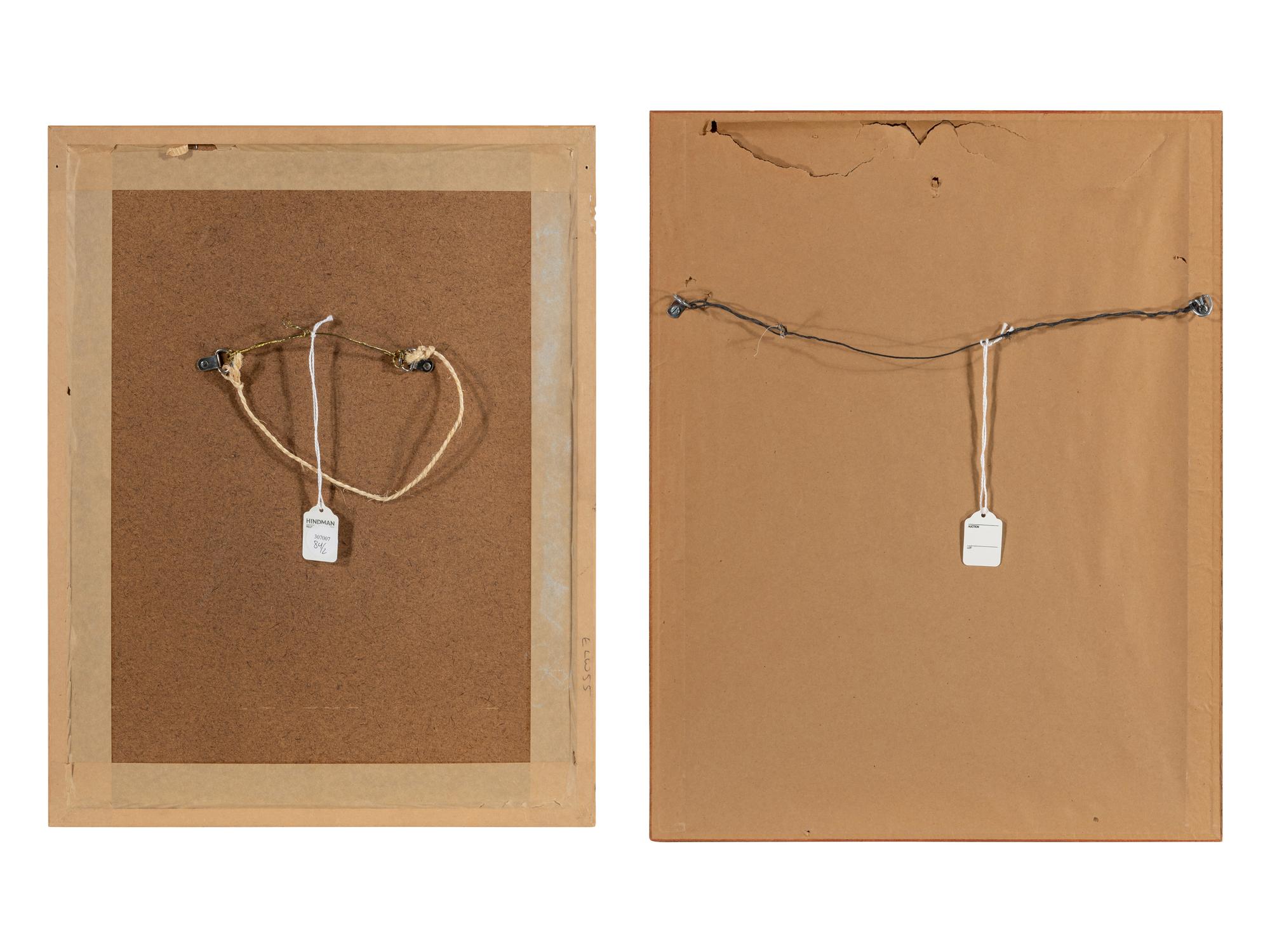 Portraits (a pair of works)