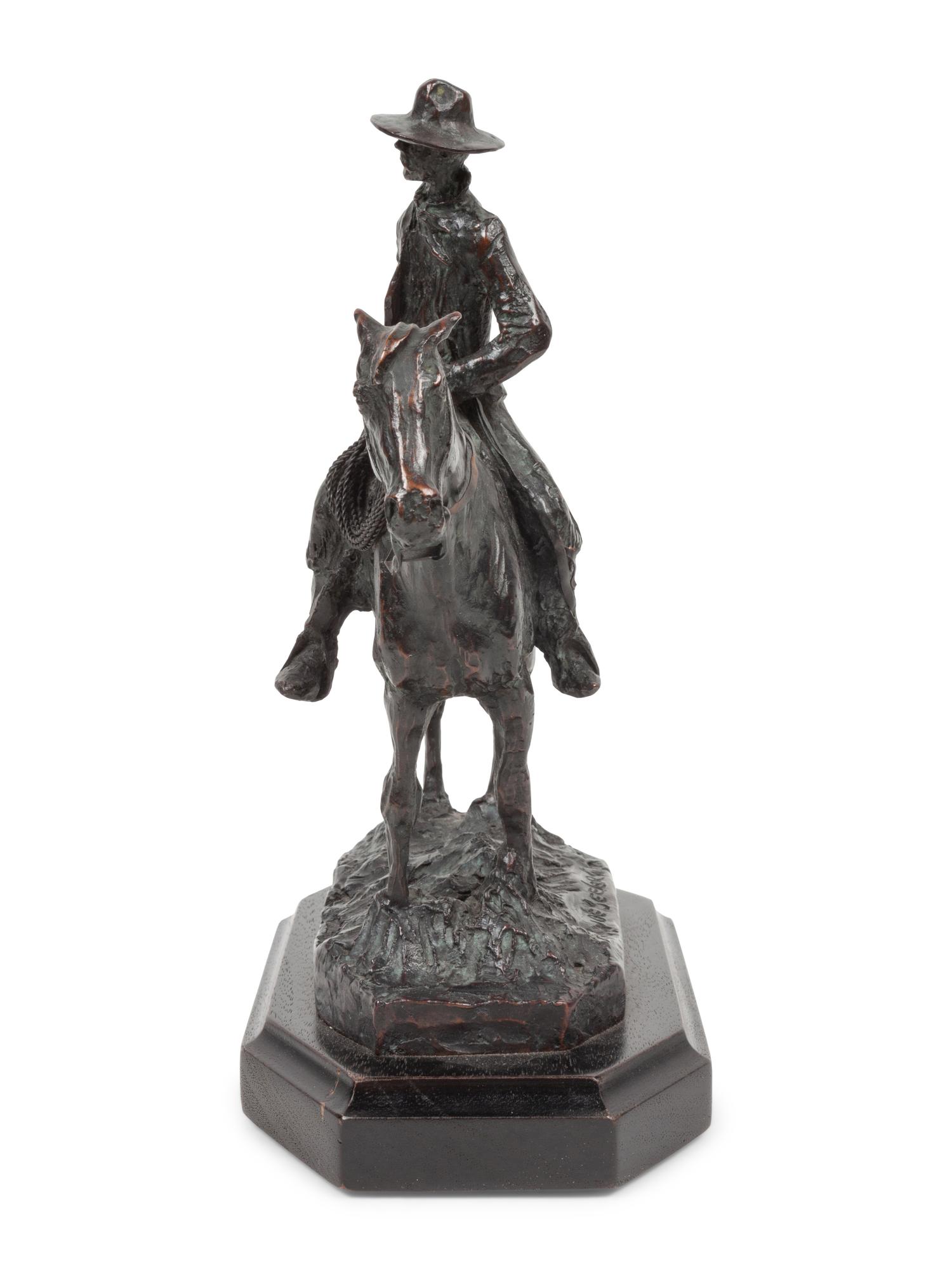 Cowboy on Horseback , edition 36/50