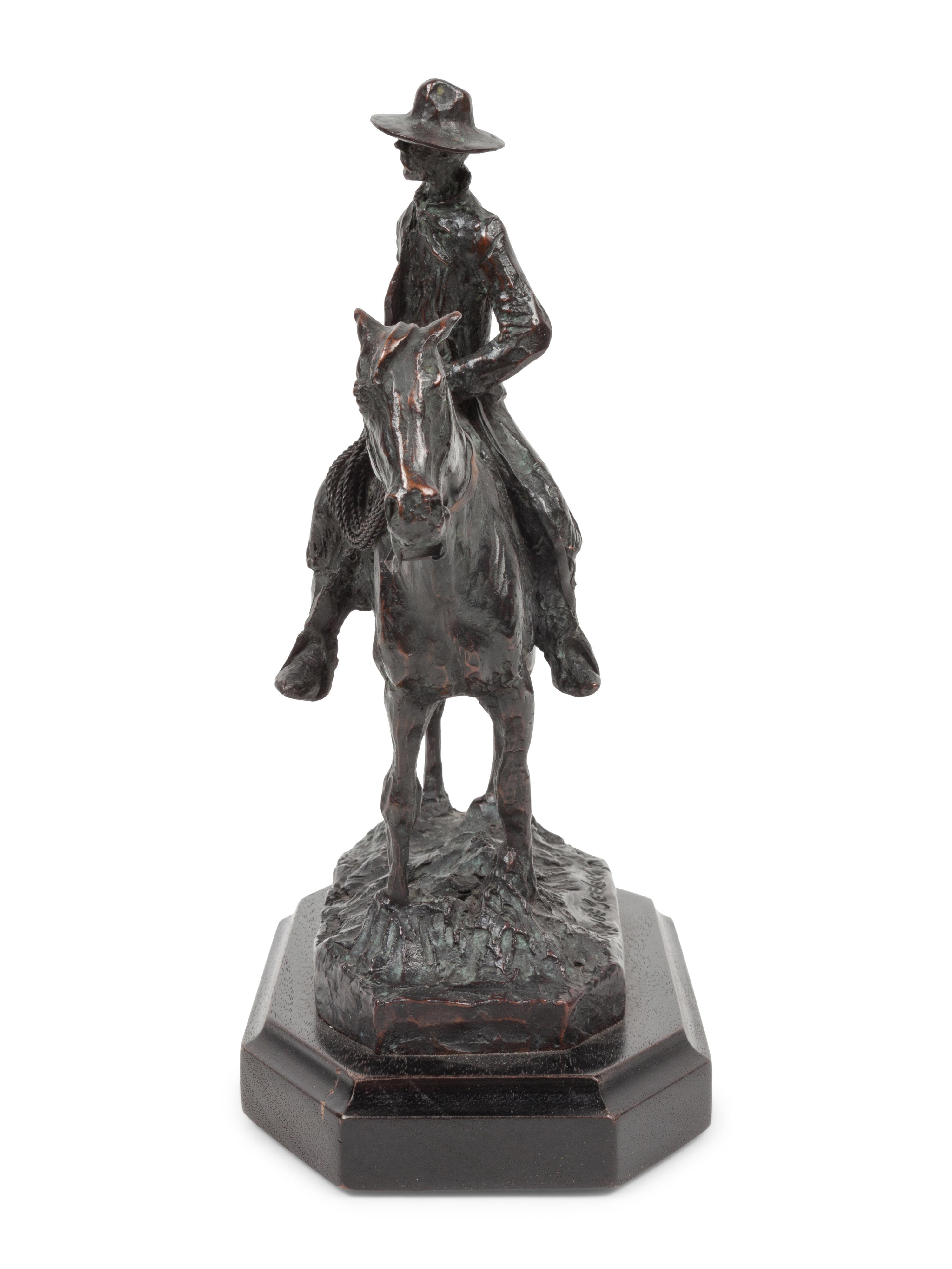 Cowboy on Horseback , edition 36/50