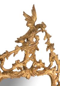 A Pair of George III Style Giltwood Mirrors