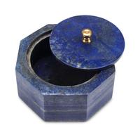 Three Lapis Lazuli Octagonal Boxes