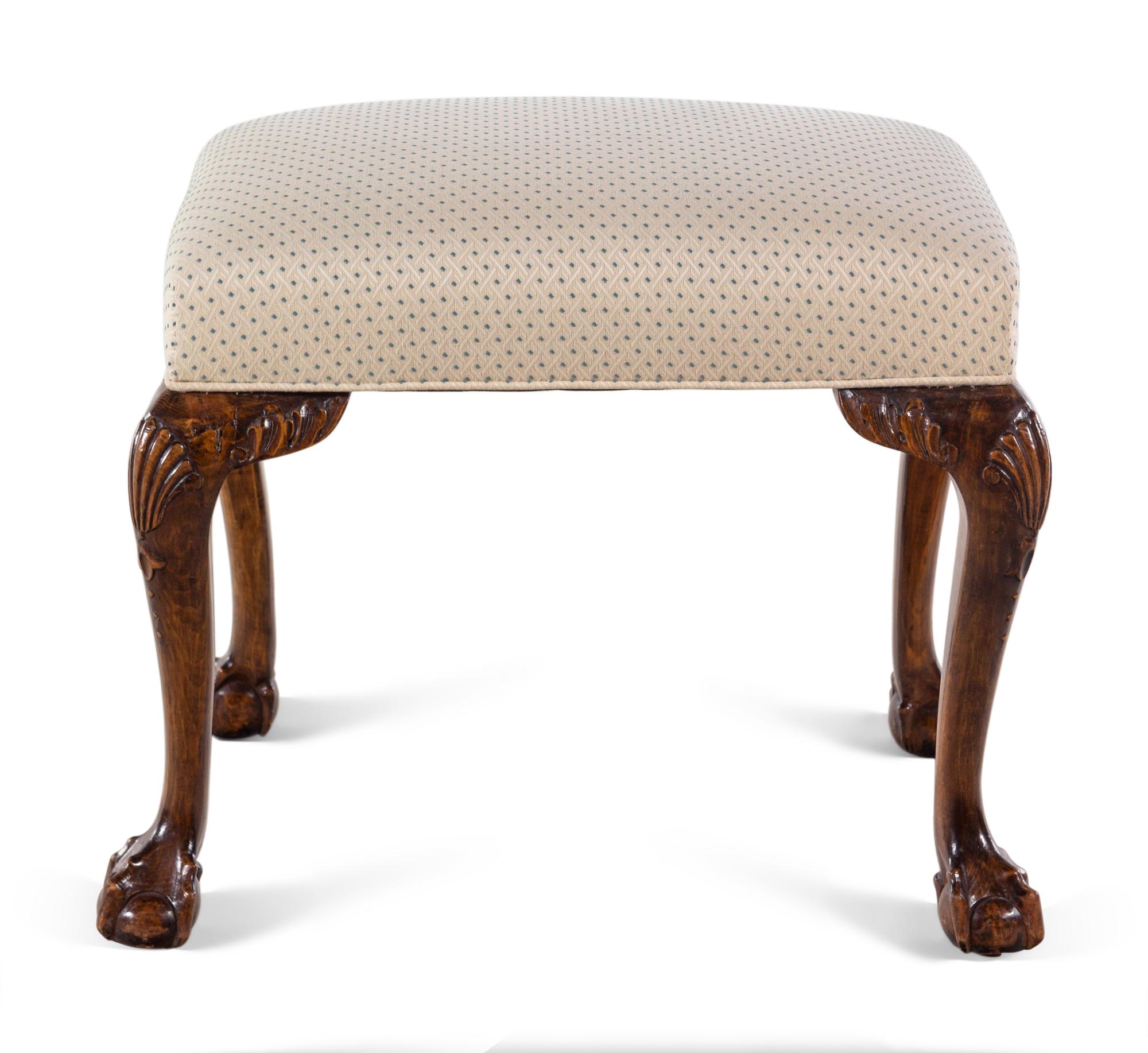 A George I Style Mahogany Stool