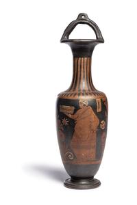A Campanian Red-Figured Bail-Amphora