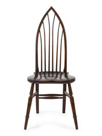 An American Cathedral Back Side Chair