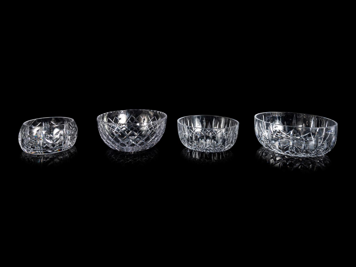 Three Waterford Glass Bowls