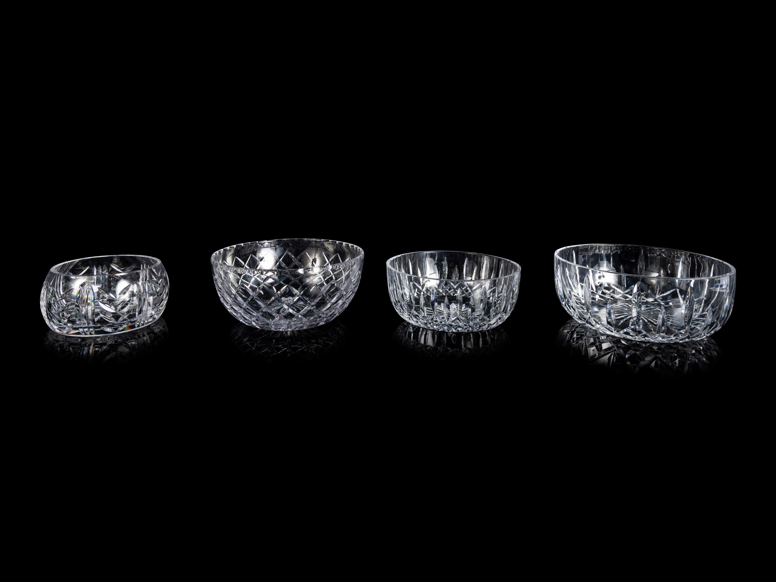 Three Waterford Glass Bowls