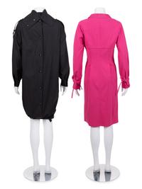 Two Yves Saint Laurent Shirt Dresses, 1990-2000s
