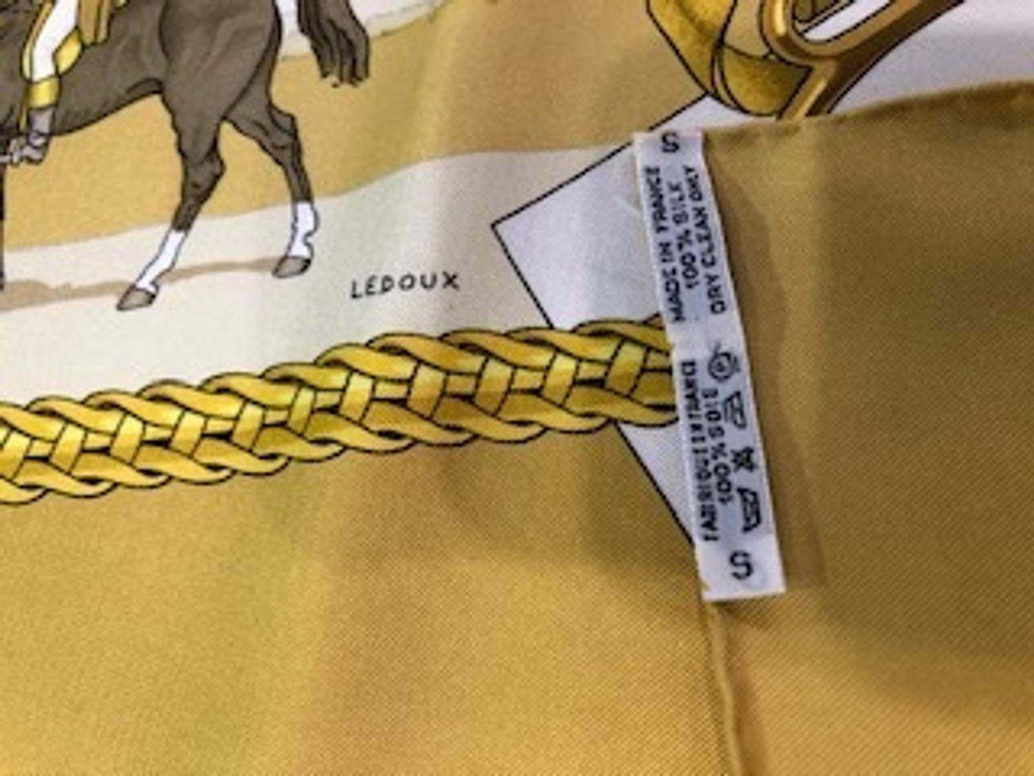 Hermès 90cm Silk Scarf