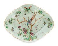 A Large Chinese Export Porcelain Tazza