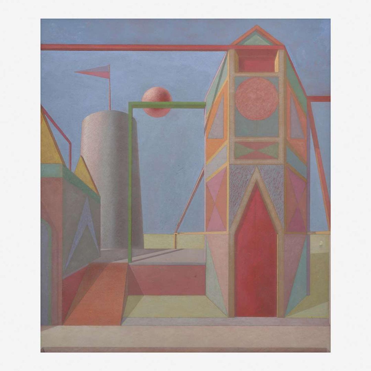 Joseph Amarotico (American, 1931-1985) Tower Series