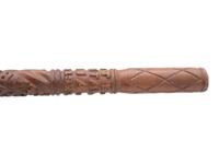 A Carved Folk Art Cane from the Ionia State Hospital in Michigan