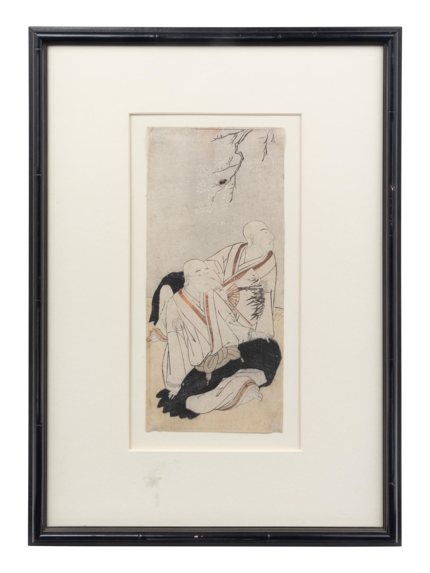 Two Ukiyo-E School Woodblock Prints