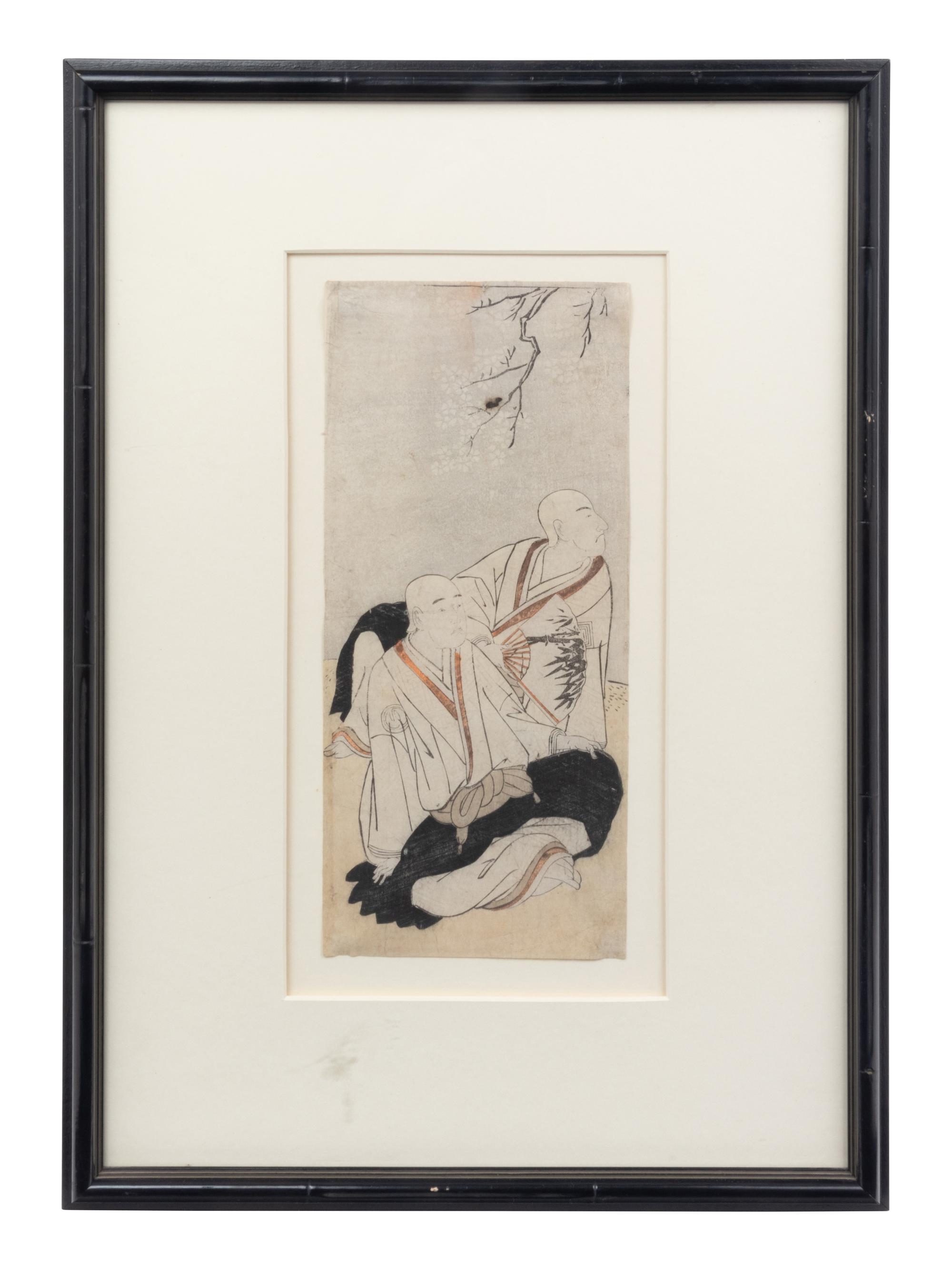 Two Ukiyo-E School Woodblock Prints