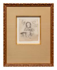 Studies of the Head of Saskia and Others