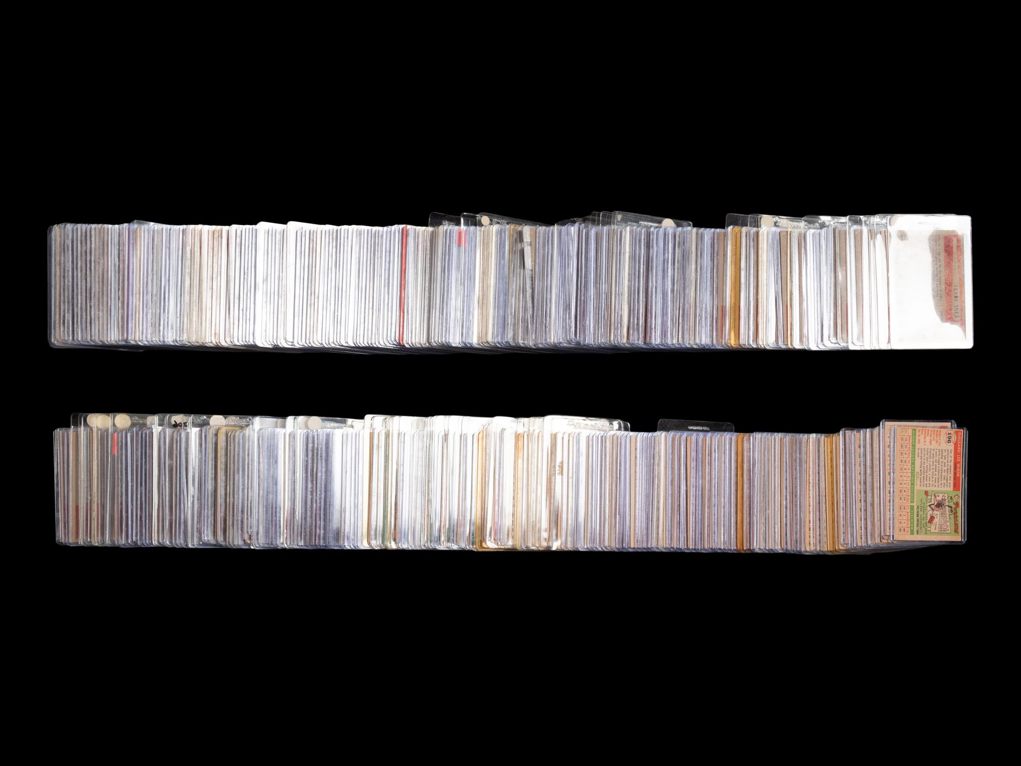 A Collection of Approximately 360 Assorted 1950s Baseball Cards
