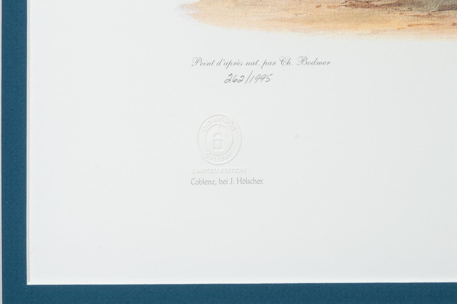 Two Old Mission Gallery Limited Edition Karl Bodmer Prints
