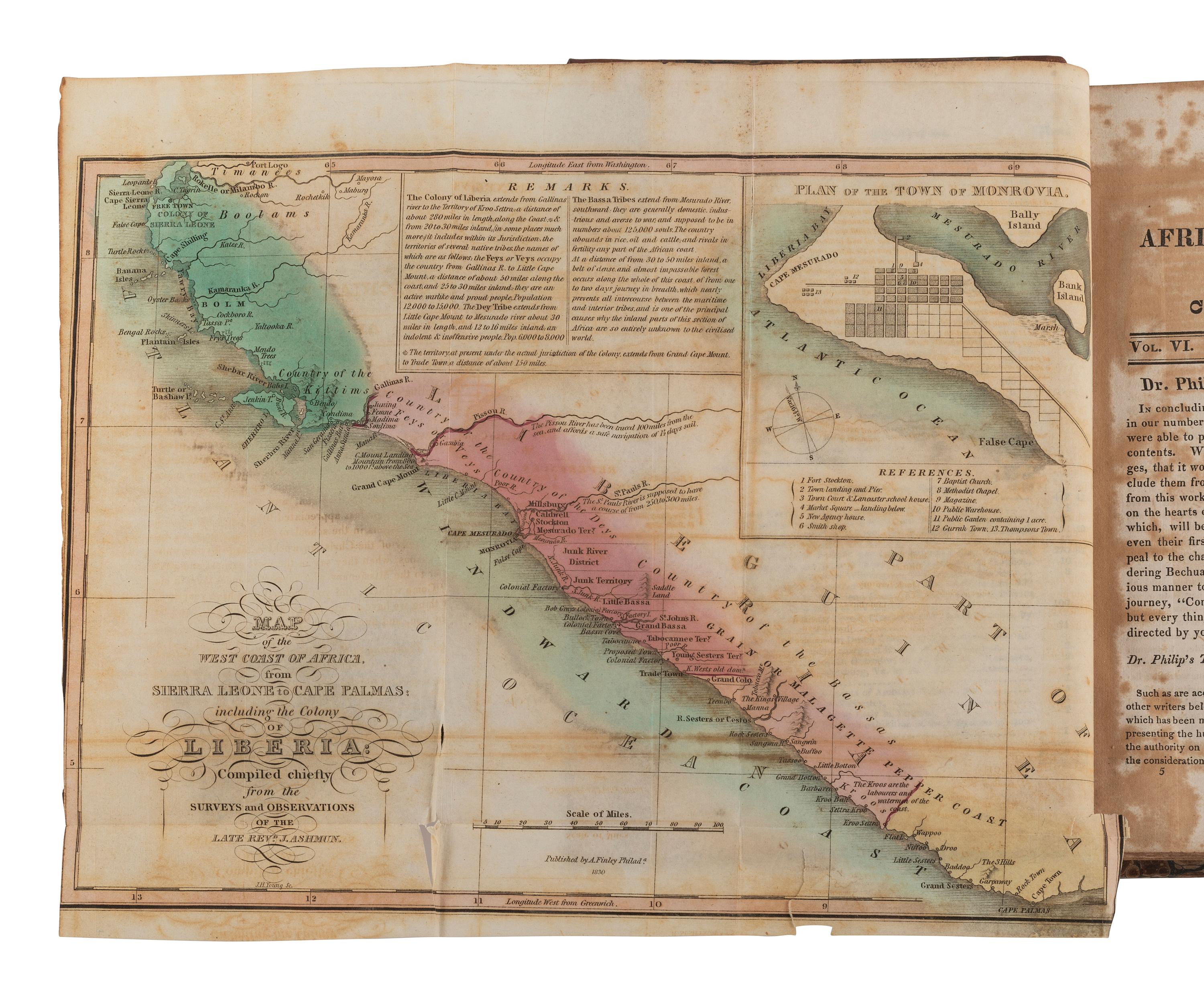 [ENSLAVEMENT]. The African Repository , and Colonial Journal. Vol. VI. Washington: 1831.
