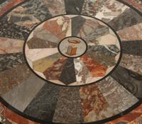 A William IV Mahogany Octagonal Table with Specimen Marble Top