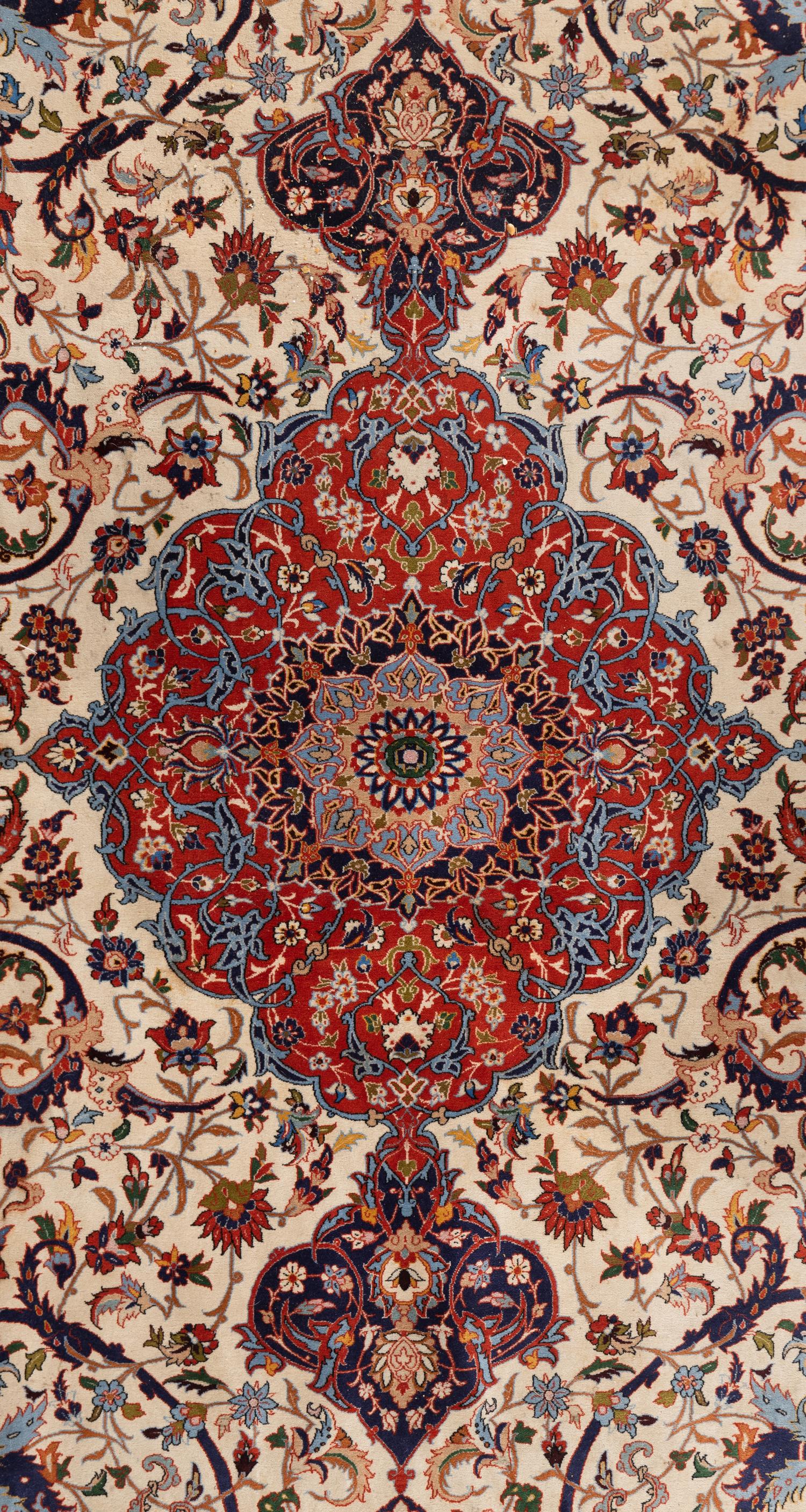 A Tabriz Wool Rug
