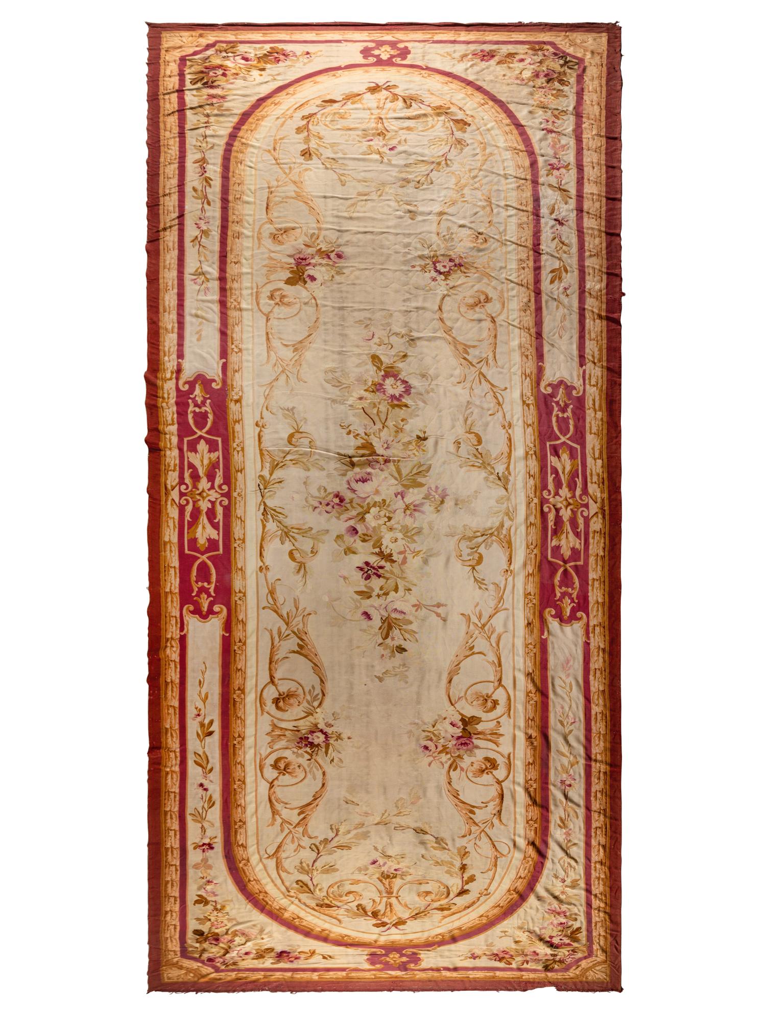 An Aubusson Style Rug
