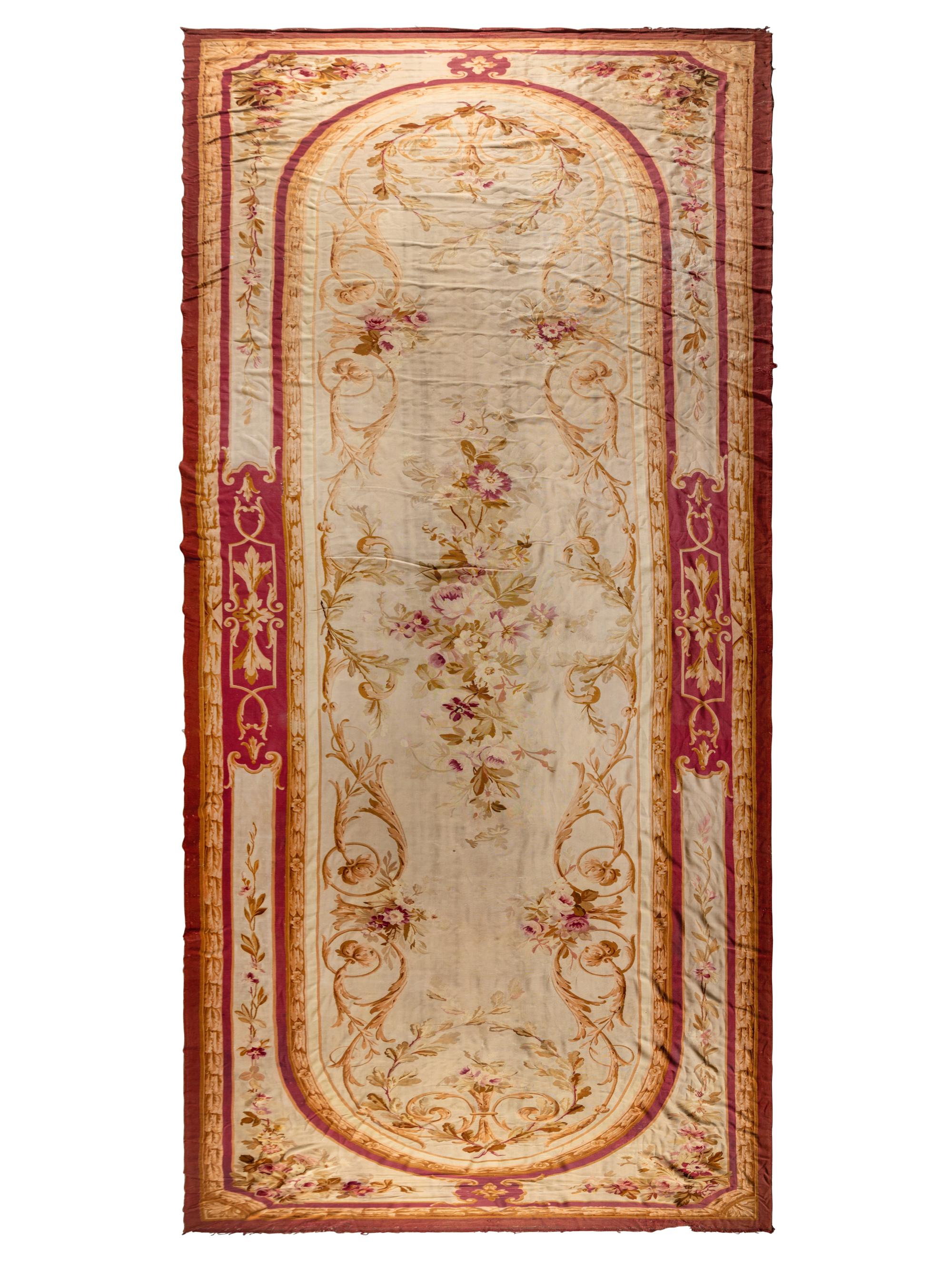 An Aubusson Style Rug