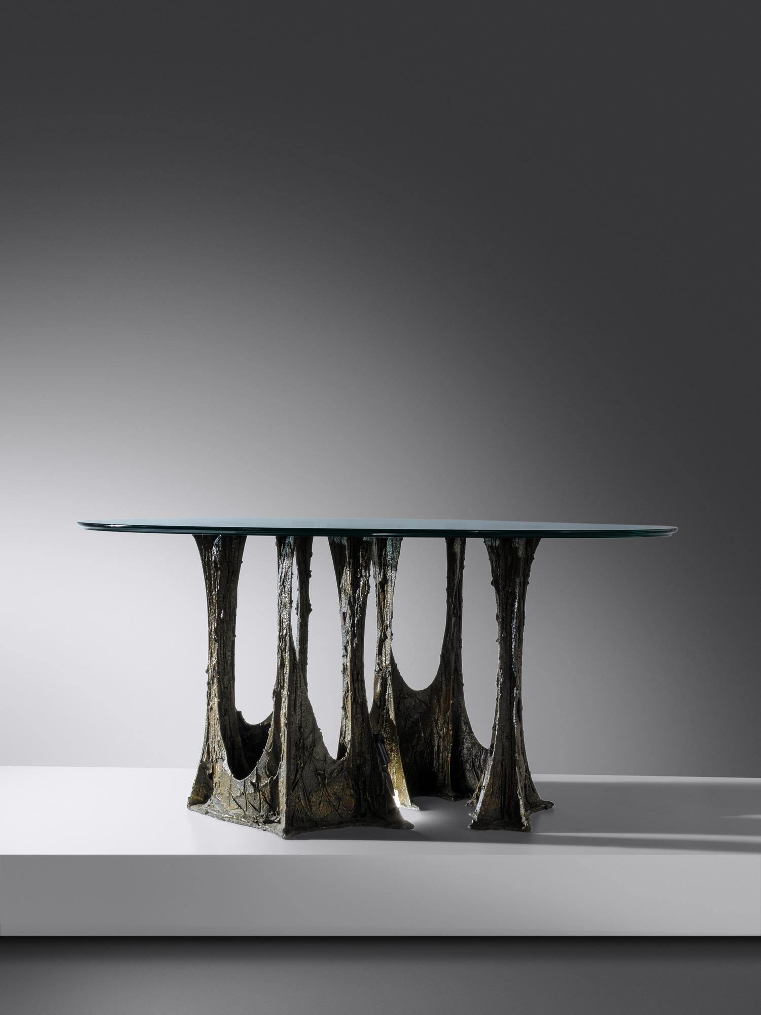 'Stalagmite' Dining Table Paul Evans Studio for Directional, USA