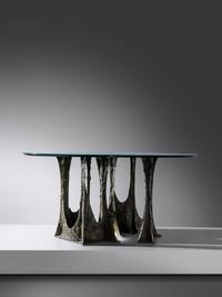 'Stalagmite' Dining Table Paul Evans Studio for Directional, USA