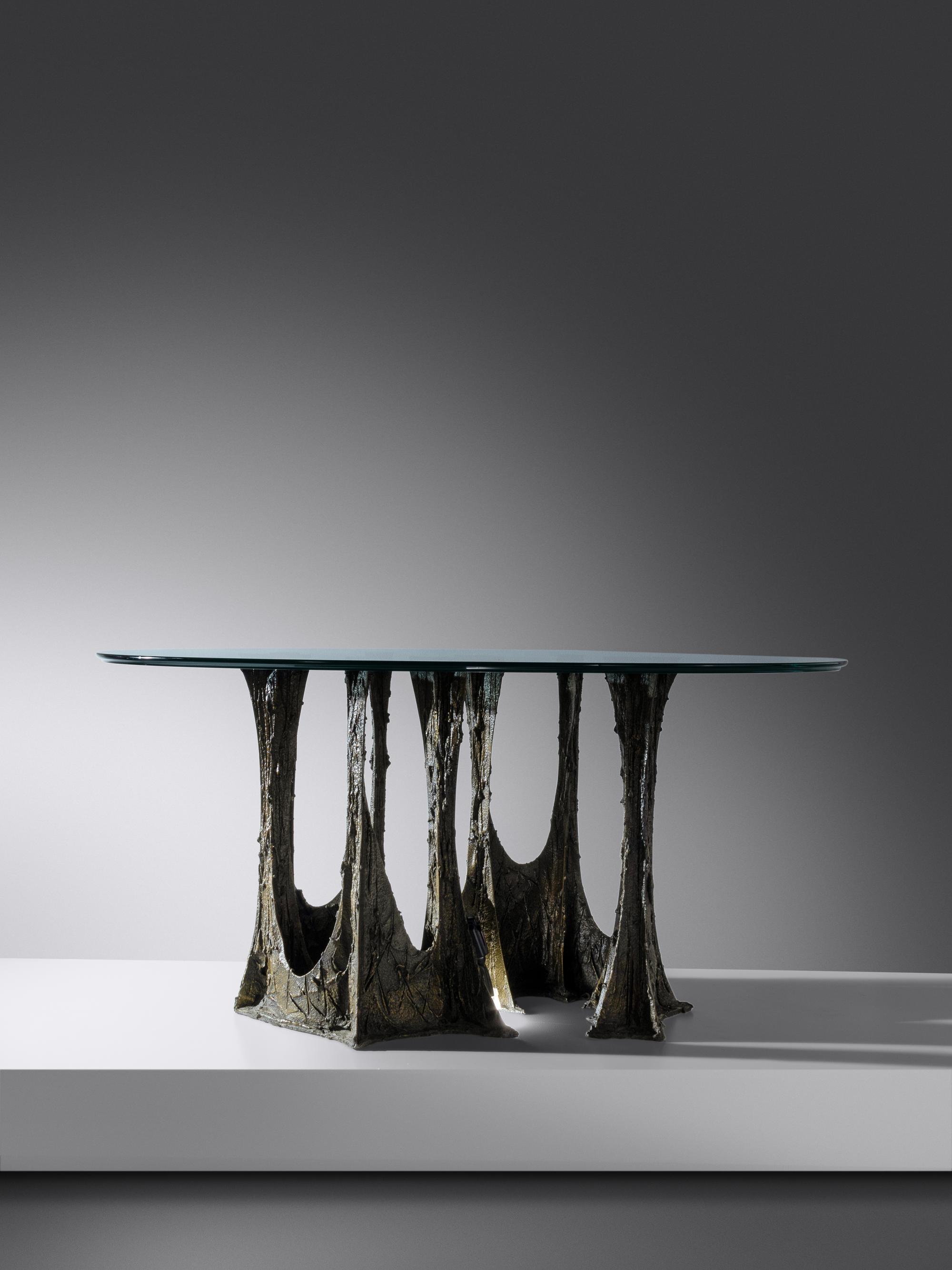 'Stalagmite' Dining Table Paul Evans Studio for Directional, USA