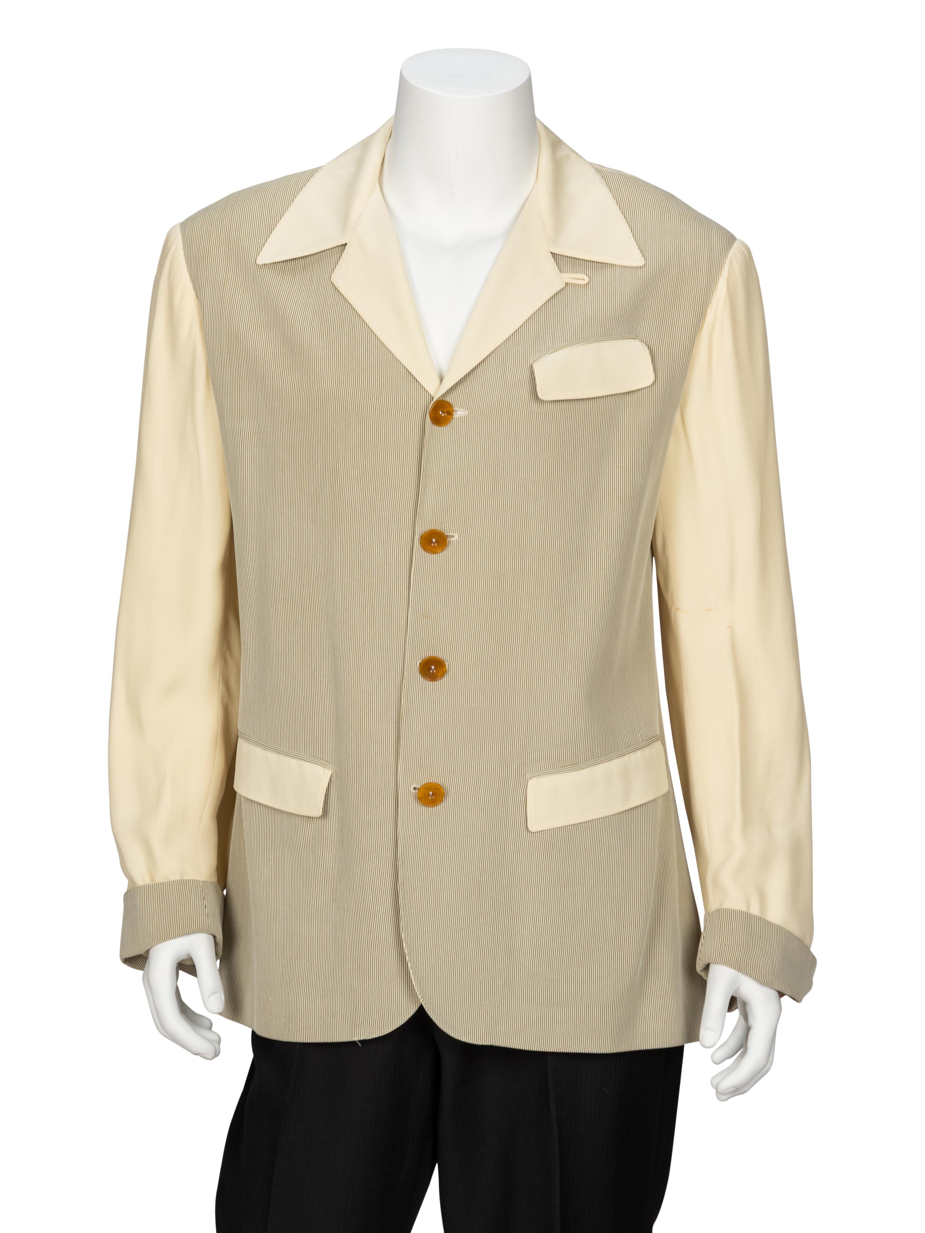 Jean Paul Gaultier, Contrast Tailored Jacket