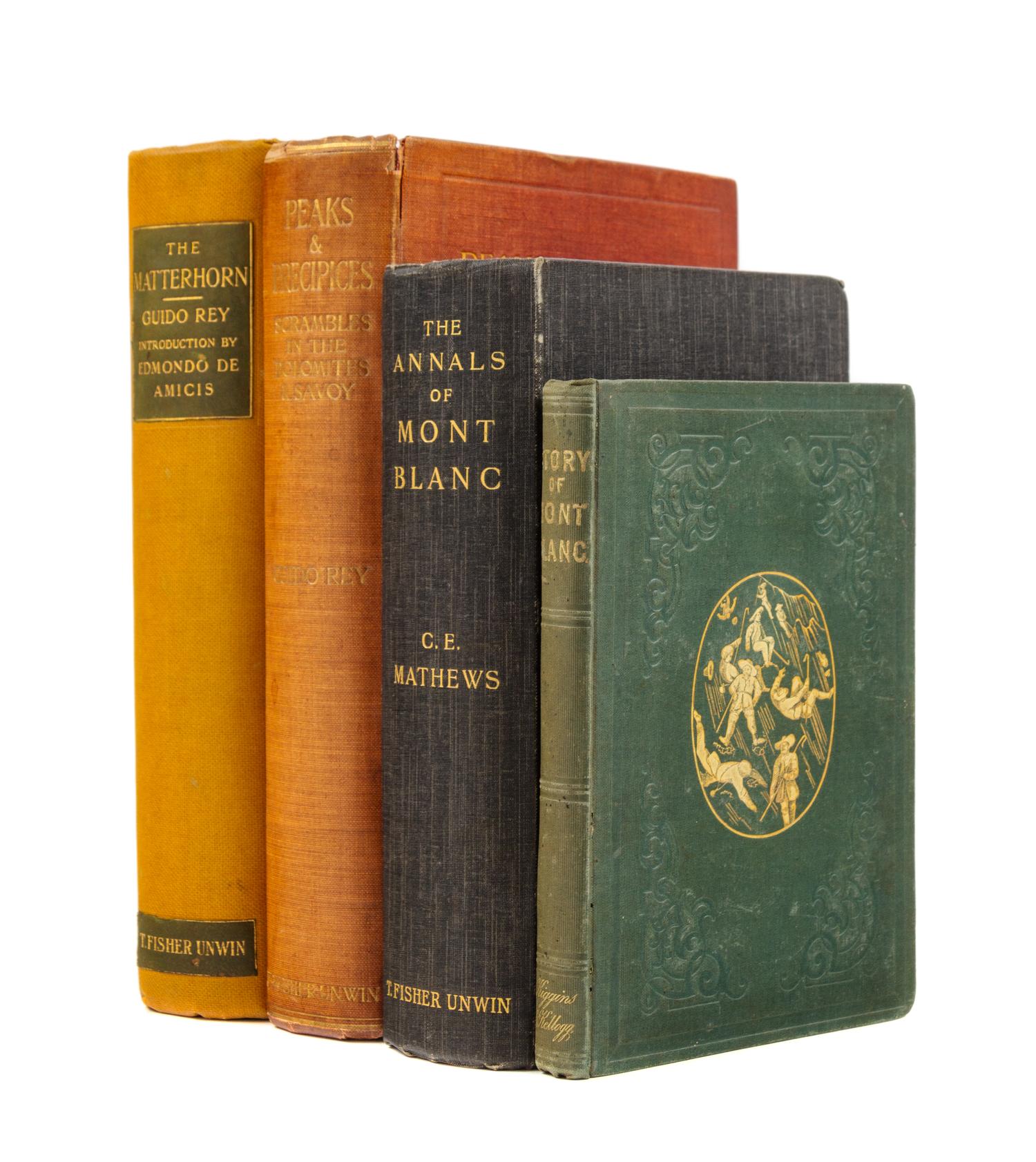 [THE ALPS]. A group of 4 works, comprising: