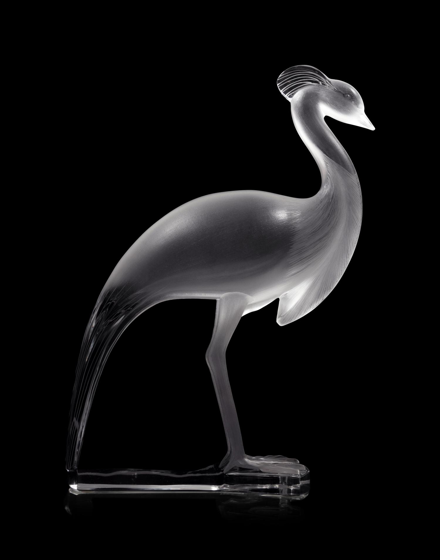 A Lalique Louisiane Sculpture