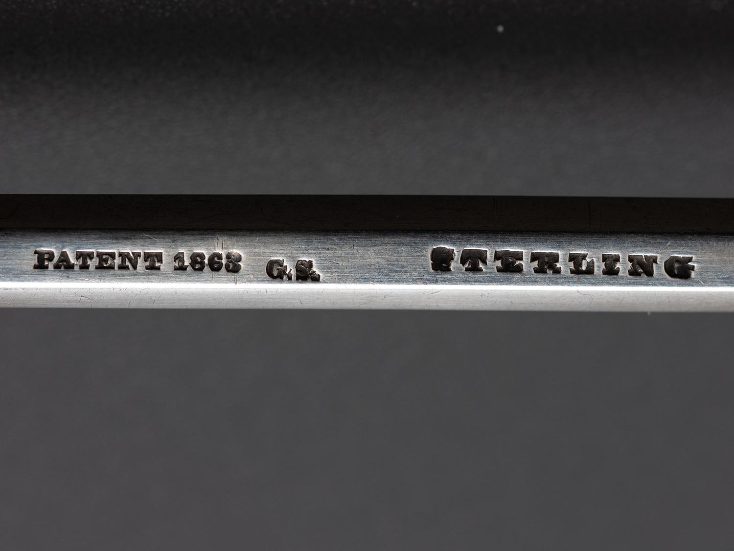 Five American Silver Serving Spoons