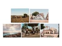 [JACKSON, William Henry, photographer]. Photochrom prints incl. US and Cuban scenes. 1900-1904.