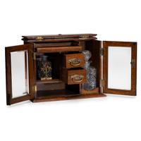 A Presentation Tabletop Bar Cabinet