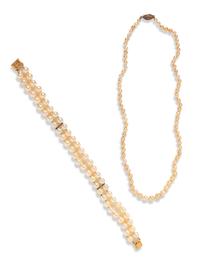 A Collection of Cultured Pearl Jewelry,