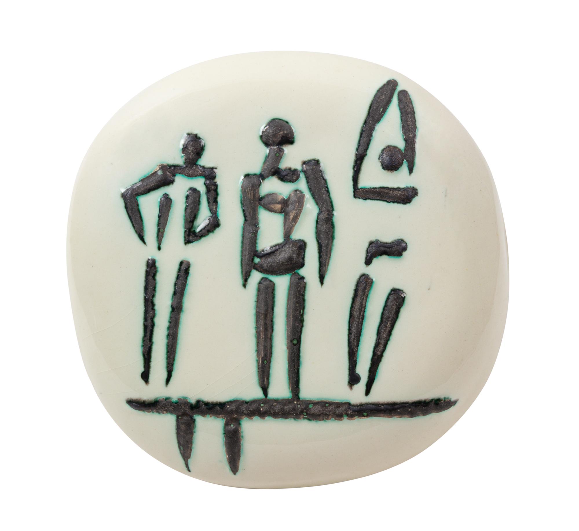 Trois Personnages sur un tremplin