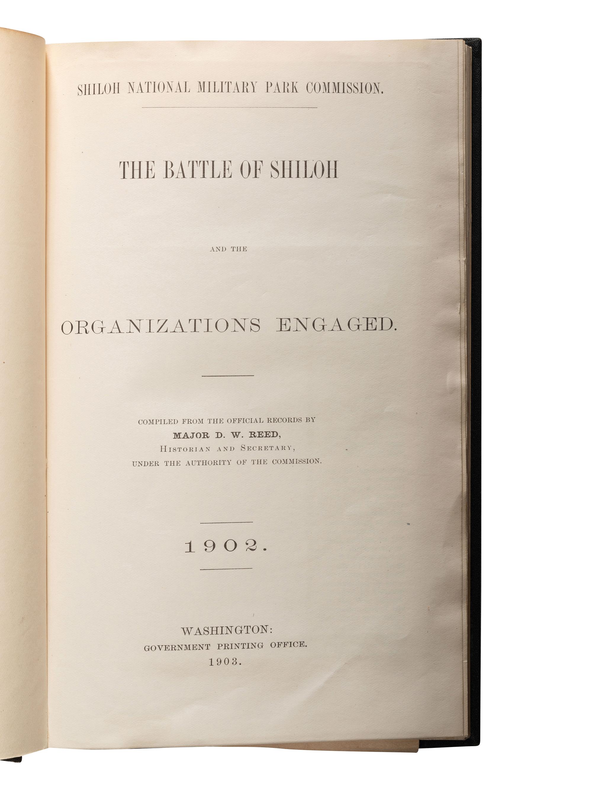 [CIVIL WAR]. A group of books related to specific Civil War battles and campaigns, including Gettysburg, Vicksburg, Shiloh, Chancellorsville, the Wilderness, and Franklin, comrising: