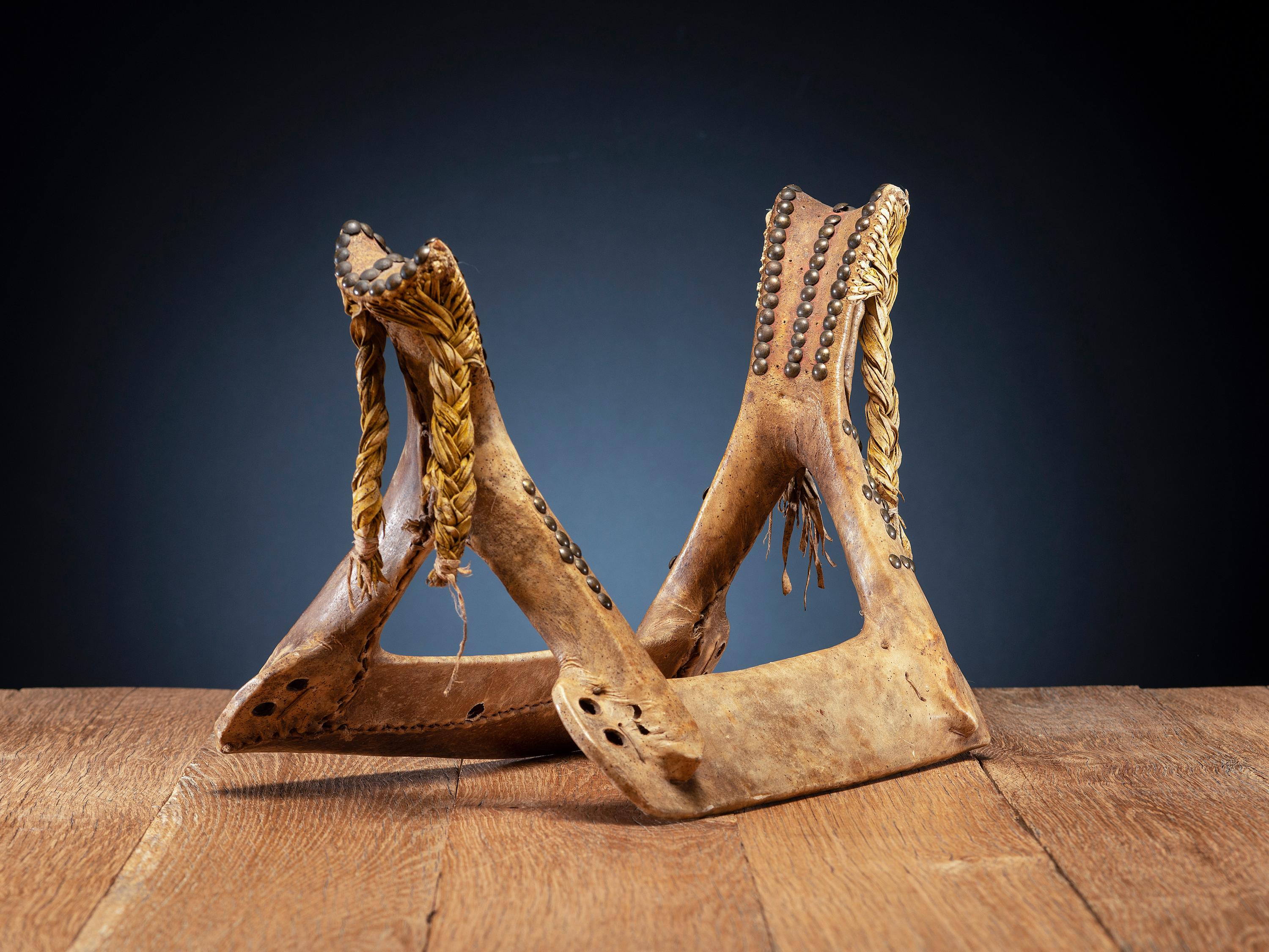 Southern Cheyenne Saddle, with Tack Decorations